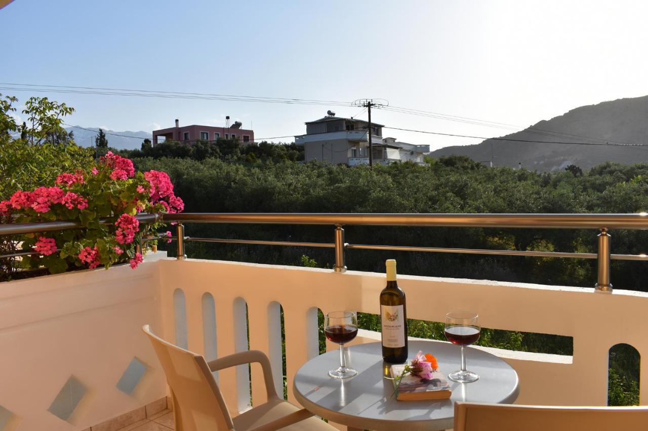 Aphrodite Apartments Kalyves Eksteriør billede