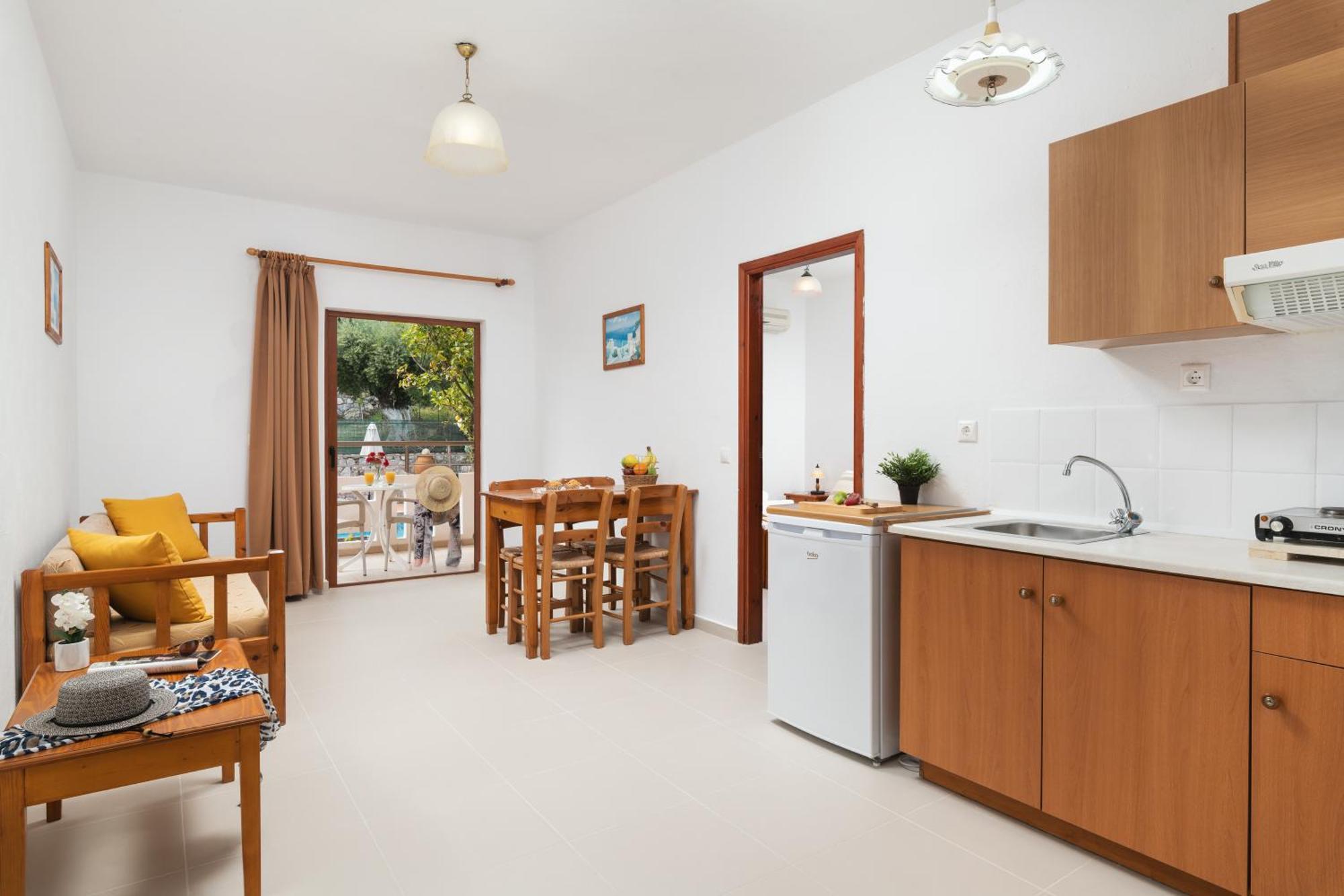 Aphrodite Apartments Kalyves Eksteriør billede